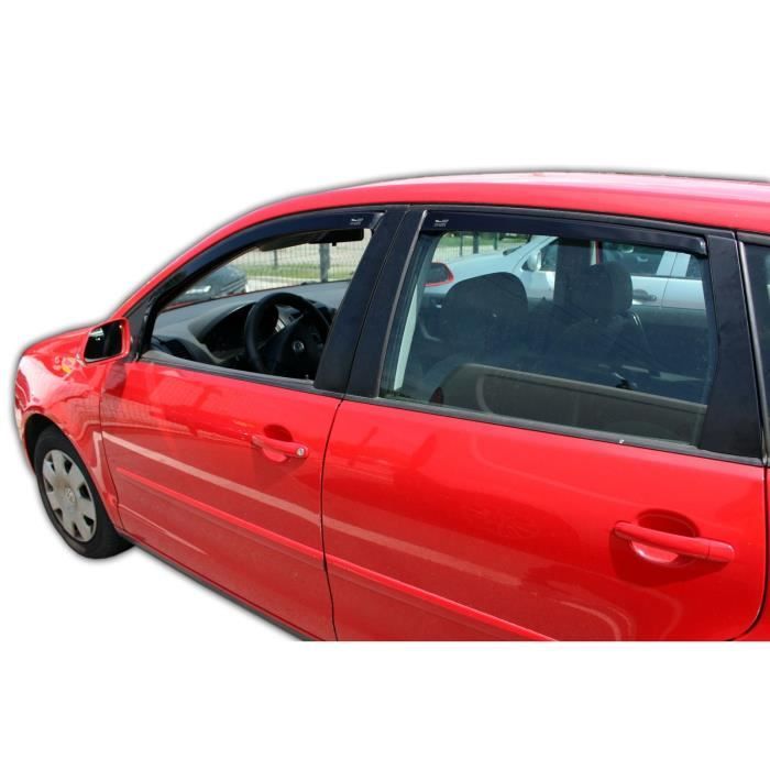 Luchtdeflectoren - J&;J AUTOMOTIVE - Heko - Getint - Voor Volkswagen Polo 4 9N 5P - 2002-2009