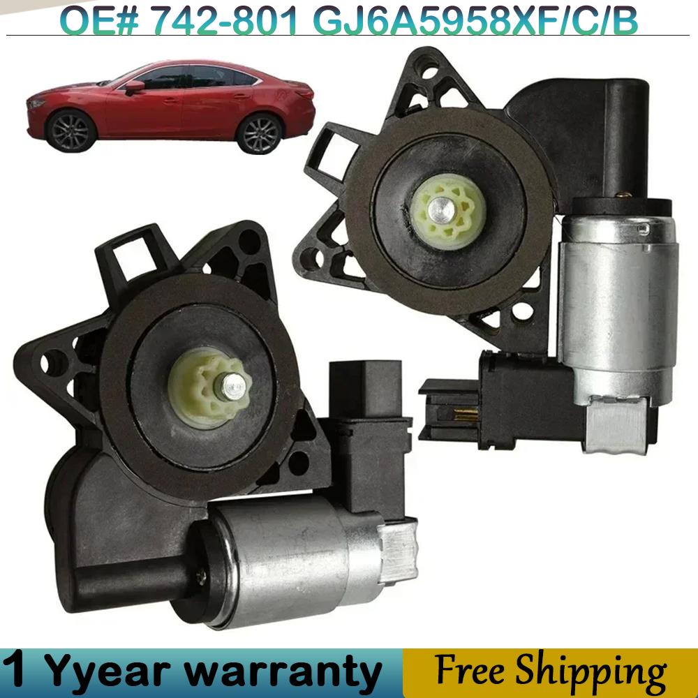 Power Window Lift Motor 742-801 For Mazda 3 5 6 CX-7 CX-9 RX-8 2003-2015 Window Regulator Electric Motor GJ6A5958XF GJ6A5958XC