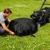 Lawnmower Cover Waterproof UV Protection Shelter With Drawstring Tear-Resistant Robotic Lawnmower Covers For Outdoor Indoor