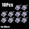 Transparent DIY Anti Dust Charge Port Dust Plugs for IOS 3.5MM Jack Type C Plug Cellphone USB Cover Cap For iPhone 17 16/Samsung