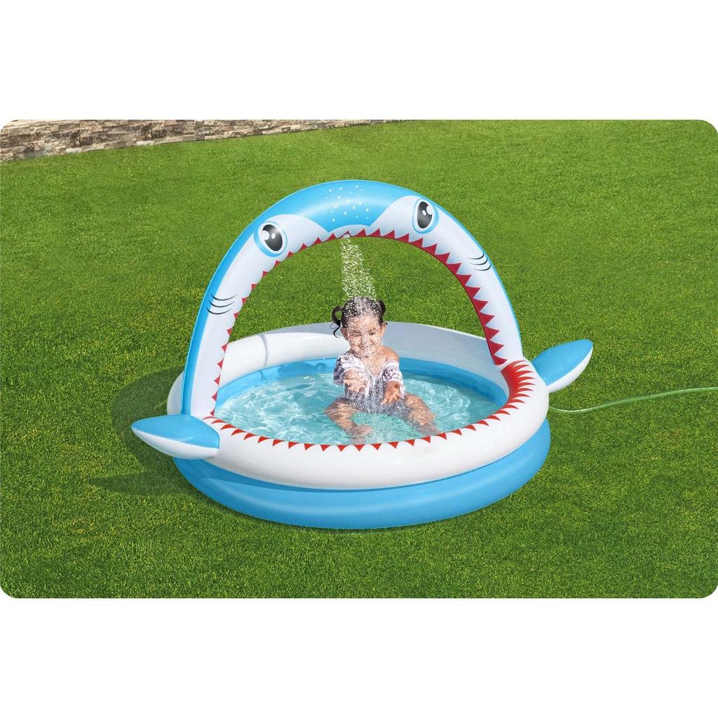 Inflatable Pool With Sprinkler 163 X 127 X 92 Cm Bestway 53157