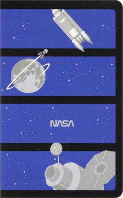 Moleskine Volant Journal Büyük x Koyu Gri ve Açık SKVLNTL7063S5 NASA'dan İlham Alan Defter, (13cm 21cm), Gri,