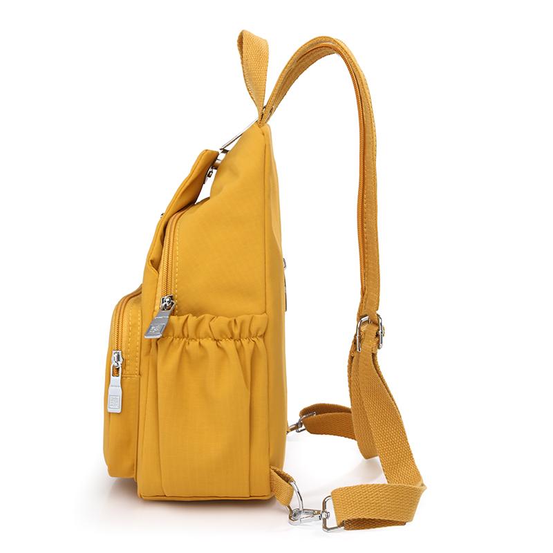 Multifunktionell Ryggsäck Dam Utomhus Bröstväska Resa Stor Kapacitet Ryggsäck