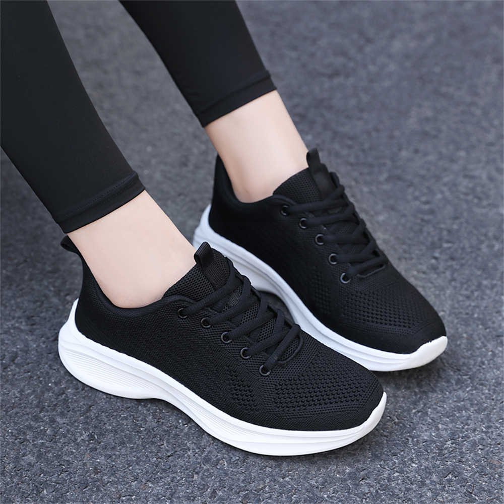 Fashion With Ties Does Not Slip Ladies Shoes On Offer Running Women's Footwear Sneakers Women 43 Sports Tenes Shoess The Most Sold