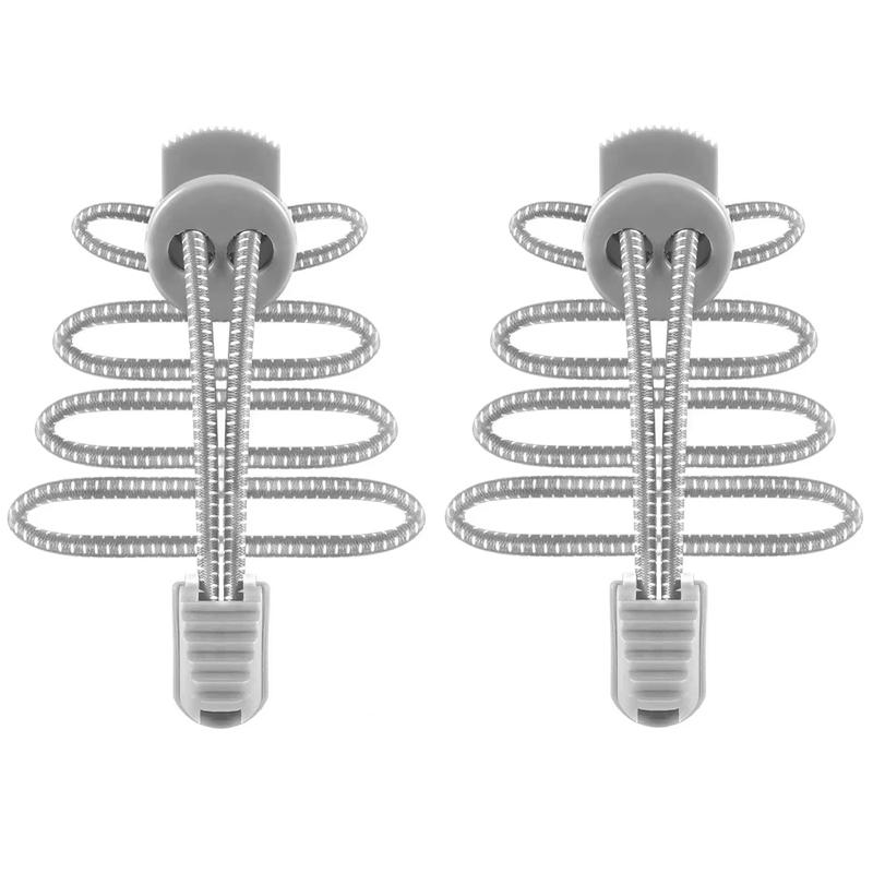 1 Paar/3 Paar Runde Elastische Schnürsenkel Ohne Binden Schnürsenkel für Sneaker und Freizeitschuhe Schnell An- und Ausziehbare Schnürsenkel