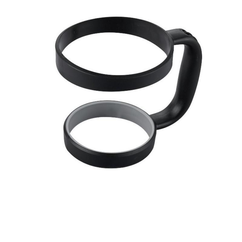Car Cup Holder Double Loop Handle 30oz Non-slip Base Fits Thermos Ice Bullion Cups for Daily Car Travel