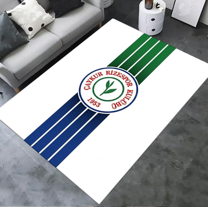Caykur Rizespor Teppich für Wohnzimmer Schlafzimmer Zuhause Sofadekoration Kinder Spiel Rutschfeste Bodenmatte