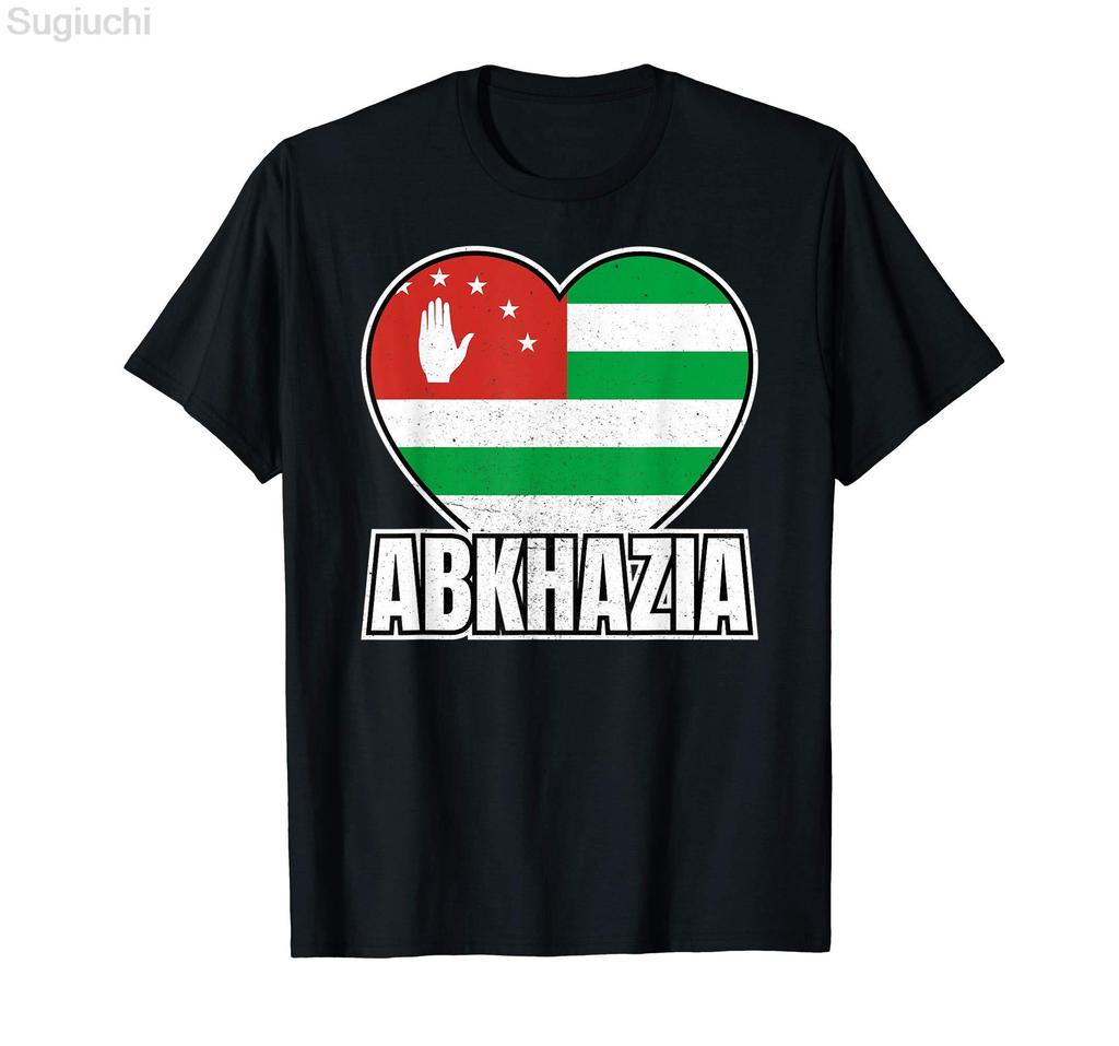 ZX 100 Cotton Circassian Abkhazia Flag of Abkhazia MEN WOMEN Hip Hop T Shirts Size XS5XL