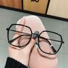 New Brand Beige White Green Round Transparent Anti Blue Light Glasses Frame Vintage Korean Women Eyeglasses