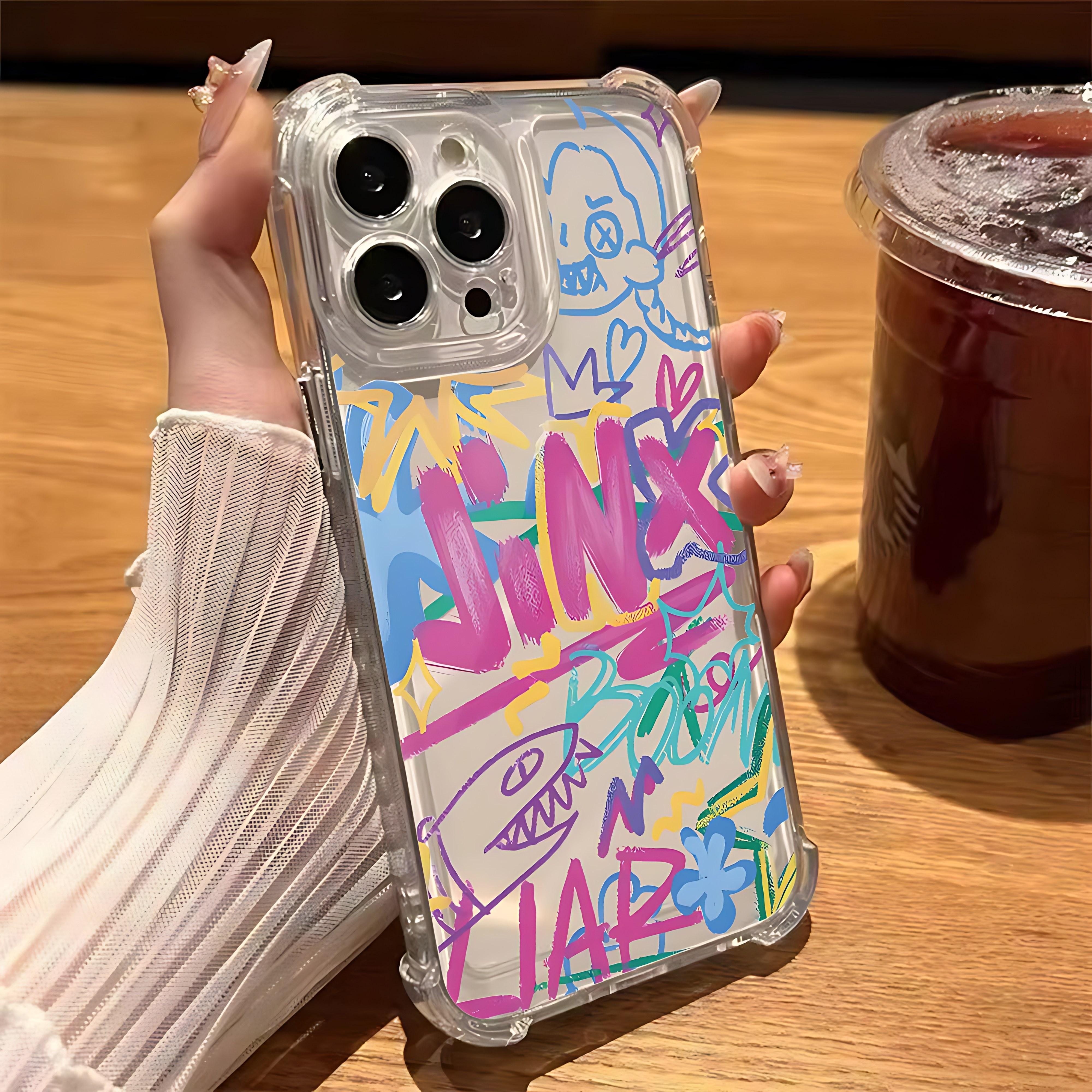 

Jinxes V-Vi L-Lol Anti Fall Clear Phone Case For Xiaomi Redmi 14C 13C 12C K50 K40 Note 14 13 12 11 10 9S A1 A2 A5 Pro Plus 4G 5G Redmi Note 10 5G