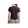 New FILA ORIGINALE Raglan Sleeve T Shirt Women's Purple Deep Color F51W529104F-DP