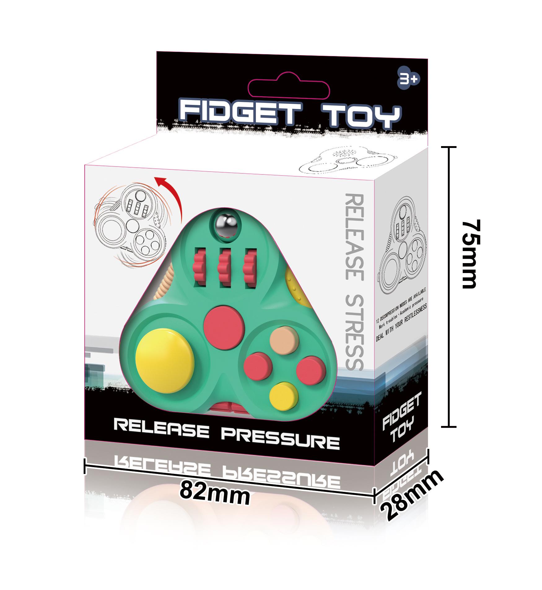 Непоседа игрушки для детей и взрослых, Аутизм Фиджет кубики Настольные игрушки, Снятие тревоги Стресс игрушки, Сенсорные Фиджет кубики Подарки для детей