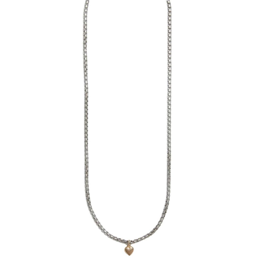 Love Pendant Necklace Women'S Light Luxury Niche Plain Chain Bare Chain Copper Plated 18K Real Gold Fashion High Sense Neck Chain