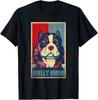 Lustiger American Bully Mama Vintage _ Hund Bully Mama Lustiges Geschenk Unisex T-Shirt