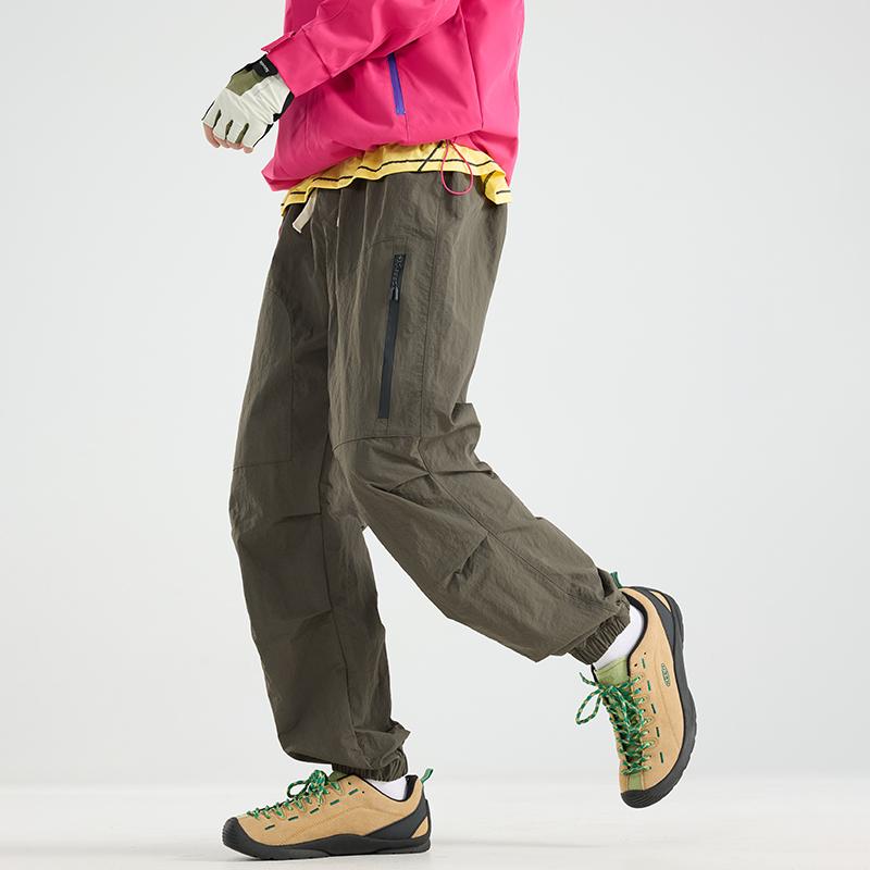 High Street Charge Pants Men's Spring and Autumn Medium-Thick American Trendy Brand Straight Sport Loose Working Sports Pants