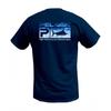 Herren Schnelltrocknendes UV-Schutz Angel-T-Shirt Meeresboot Angeln Leicht Atmungsaktiv Outdoor Sportshirt