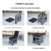 Portable Foldable Odor-Proof Toilet Stool for Adults - Ideal for Travel, Camping, and Emergencies.