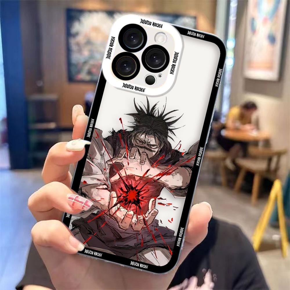 

J-Jujutsu k-Kaisen Gojo Satoru Clear Phone Case For OPPO RENO 15 15F 14 14F 13 13F 12 12F 11 11F 10 8 8Z 8T 7 7Z 6Z 5 5F Case OPPORENO13F5G