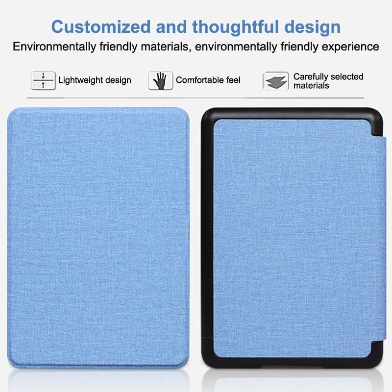 Handle Case For Kindle Paperwhite 12Th Generation 2024 Case 7 Inch E-Reader Protective Cover Hand Strap Auto Sleep Shell Pouch