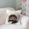 Cute M-Monchhichis-S Throw Pillow Covers Pattern Cushion Cover Suitable For Sofa Bedroom Car Pillow Cover