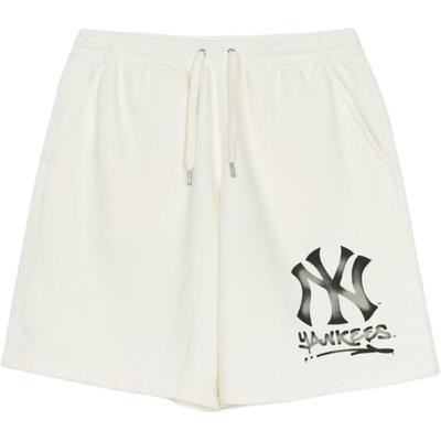 MLB New York Yankees SS25 Casual Shorts Unisex White 3ASPB0253-50CRS