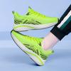 CLOHOO Men's Trendy Knitted Breathable Lightweight Comfy Sneakers For Running Jogging Wear-resistant Non-Slip Casual Sport Shoes
