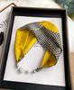 Magnetic Buckle Silk Scarf Headband Internet Celebrity New Magnetic Buckle Bracelet Small Long Women's Summer Casual Necklace Diamond Neck Band