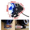 Motorcycle LED 12v 125w Headlights Car Spotlights 6000k Motorbike Work Head Lamp LED Angel Eye Lights Fog Lamp