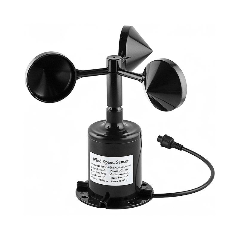 Wind Speed Meter Sensor 0-60m/s High-Precision Wind Aemometer Transmitter RS485 Pulse Detector 0-5V 0-10V 4-20MA Weather Station