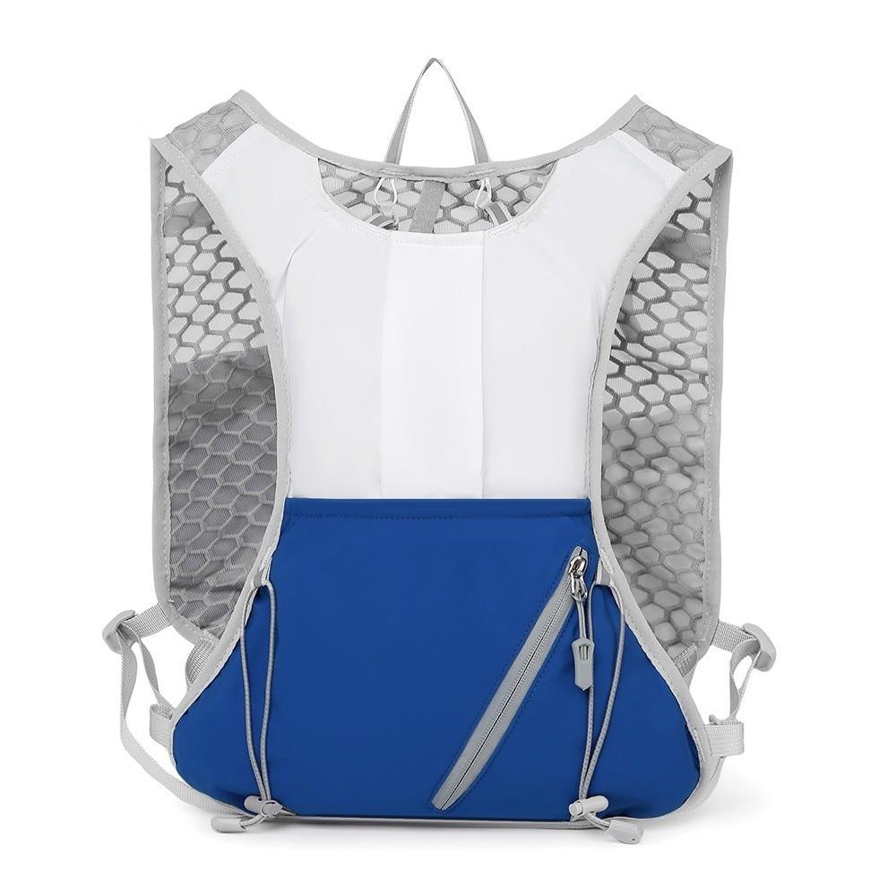 Durable Lightweight Hydration Backpack Large Capacity Waterproof Running Vest Breathable Adjustable Chest Pack for Outdoors