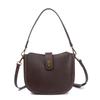 Women's Vegetable Tanned Top Layer Cowhide Bag Minimalist Fashi Practical Dumpling Bag Versatile Crossbody Shoulder Small Bag