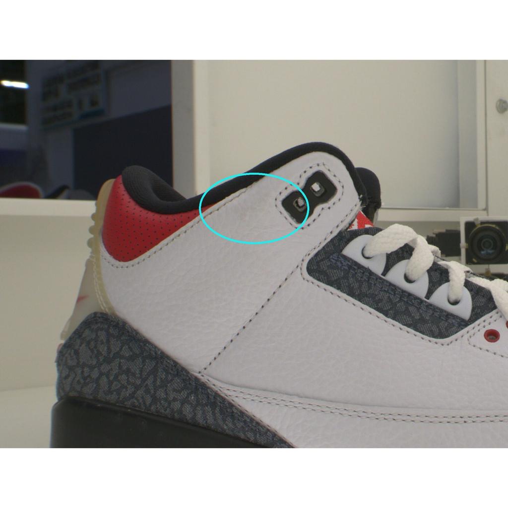 Pre-owned Jordan Air Jordan 3 retro se denim fire red CZ6431-100-P26094264929845