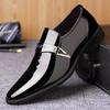 Fashionable Summer New Pointed Toe Men's Casual Shoes Youth Korean Style British Fashion Trend Men's Business Slip-On Shoes