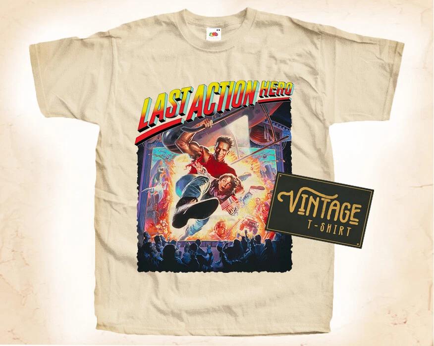 Last Action Hero Vintage T Shirt For Unisex Natural S5xl