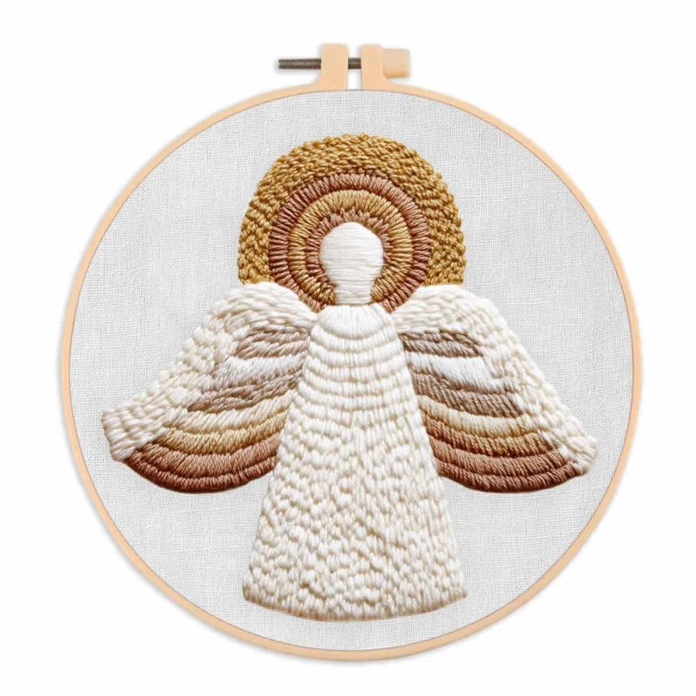 Christmas Cross Stitch Nativity Scene Embroidery Kit Cross Stitch Set DIY DIY Religious Vintage Embroidery Handmade