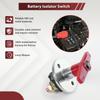 1500A Battery Master Switch Disconnect Isolator 12V 24V Heavy Duty For Car RV Marine Truck Automotive Electrical System Cut Off