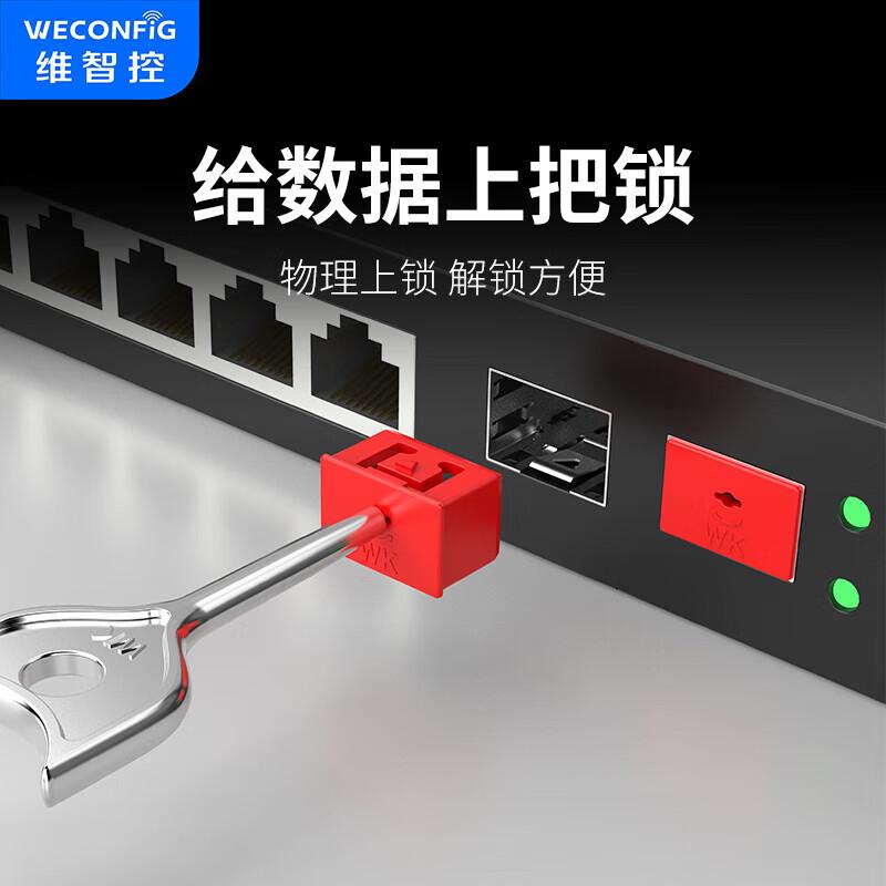 Weizhikong SFP Optical Port Security Lock Kit