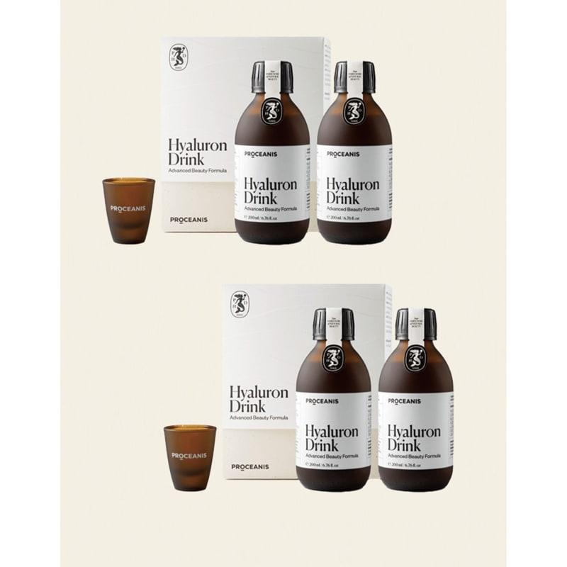 Protioness Hyaluronic Acid Drink 200ml X 2 Bottles X 2 Sets