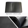 Diy Customize Braid Car Steering Wheel Cover For Honda Civic Old Civic 2006-2011 Steering Wheel Braid Car Interior Accessories