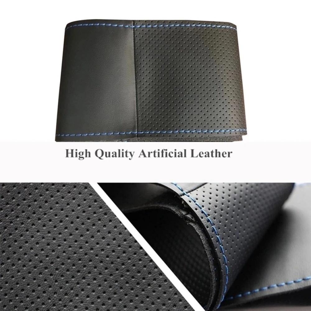Diy Customize Braid Car Steering Wheel Cover For Honda Civic Old Civic 2006-2011 Steering Wheel Braid Car Interior Accessories
