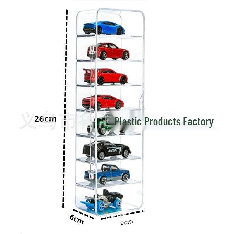 Acrylic Display Stand for Toy Car Models (Fits Tomica & Hot Wheels)