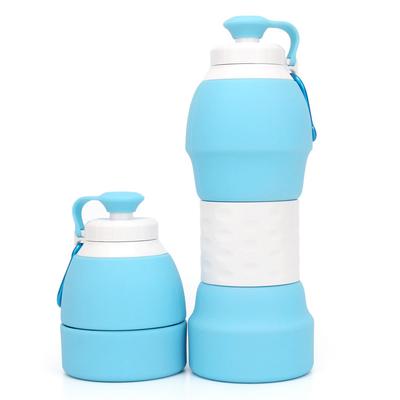 Silicone Sports Kettle Outdoor Mountaineering Travel Telescopic Cup Large Capacity Folding Cup