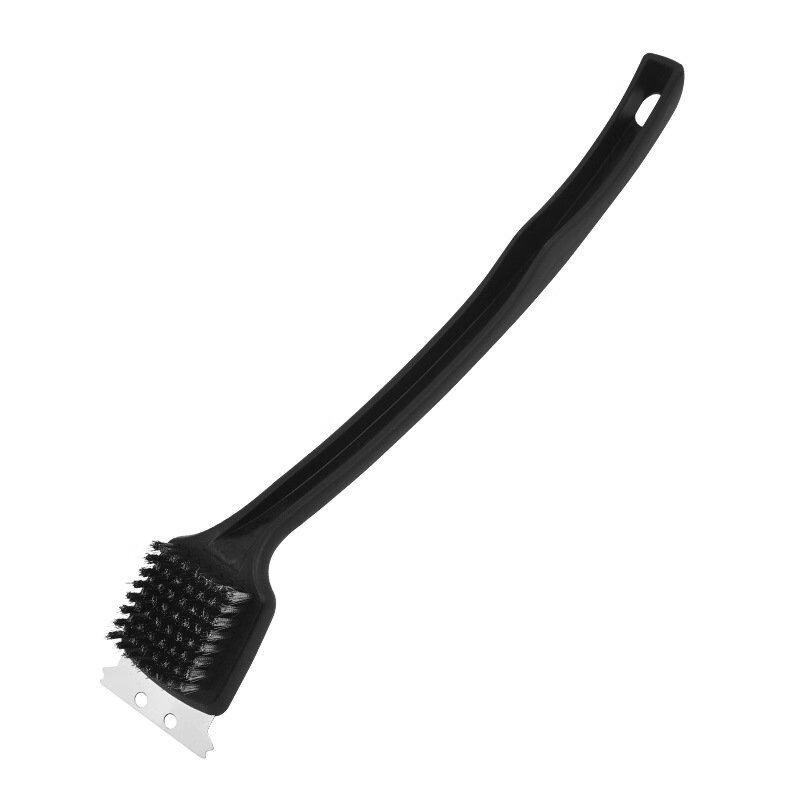ZISIZ 17-inch Multi-functional Steel Wire BBQ Grill Cleaning Brush