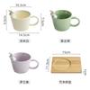 Creative Ceramic Coffee Mug Couple Mark Cup Rabbit Mug Milk Cup Water Cup Living Room Decoration Household Drinking Utensils