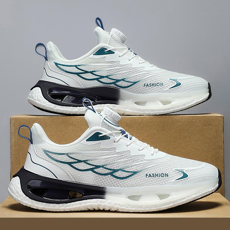 2024 Fashion Sneakers Casual Sneakers Breath Wear-resistant Mesh Cloth Shock Absorbent Running Shoes Outdoor Soft Walking Shoes