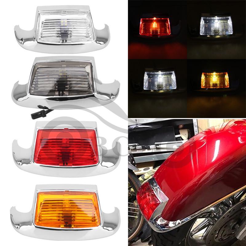 LED Front Fender & Tail Light for Harley Big Glide/Road King/Classic/Heirloom Models