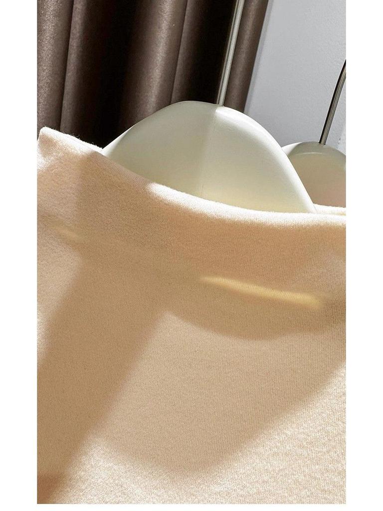 2026 Women's Double-Sided Slim-Fit Half-High Collar Base Layer Top, Thickened, Short-Sleeved, High-End Feel.