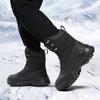 39-48 Winter Herren Übergröße Winter Plus Samt Verdickung Warme Schnee Baumwollschuhe Schneestiefel