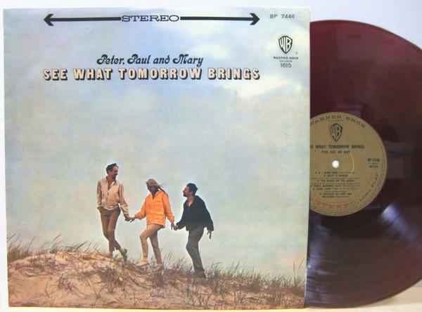 

LP Record PETER, PAUL & MARY - See What Tomorrow Brings BP7446 WARNER BROS. 1965 Japan Country/Folk Used