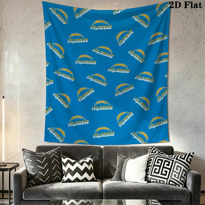 Los Angeles Rams Wall Tapestry Aesthetic Wall Hanging Printed Fabric Blanket Decorative Tapestries for Bedroom Living Room Home Decor
